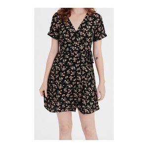 American Eagle Mini Wrap Dress Size M